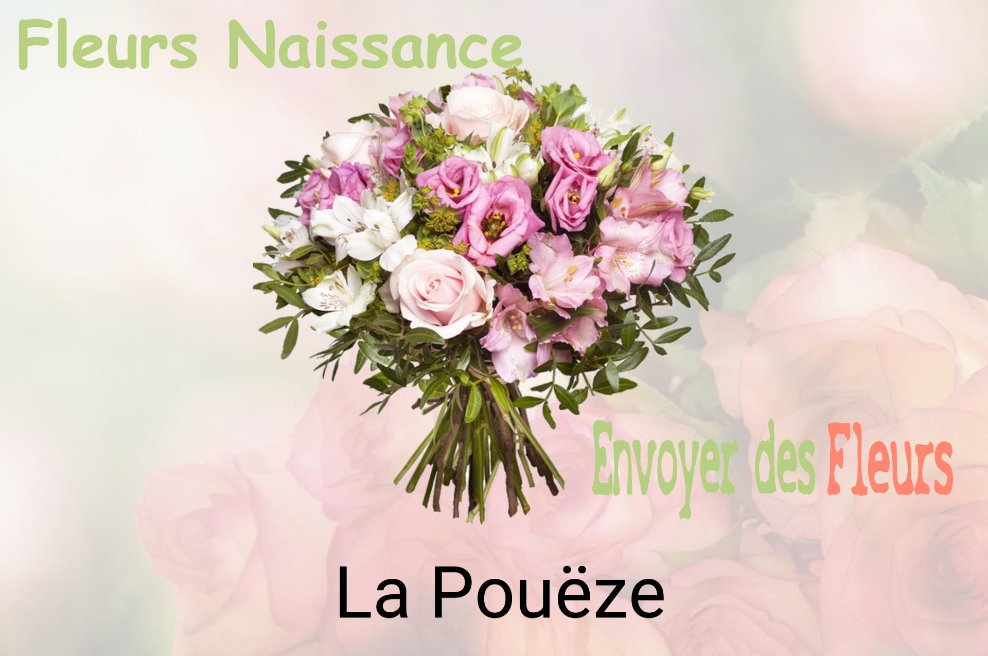 Bouquet de fleurs de naissance livré à La Pouëze