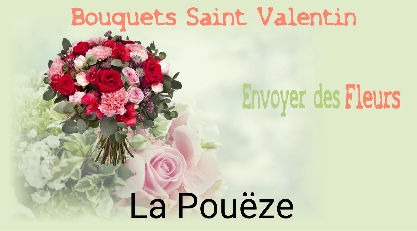 Roses de Saint-Valentin livrées à La Pouëze